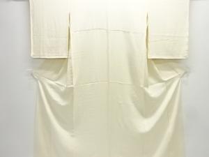 アンティーク　白錦紗単衣中着